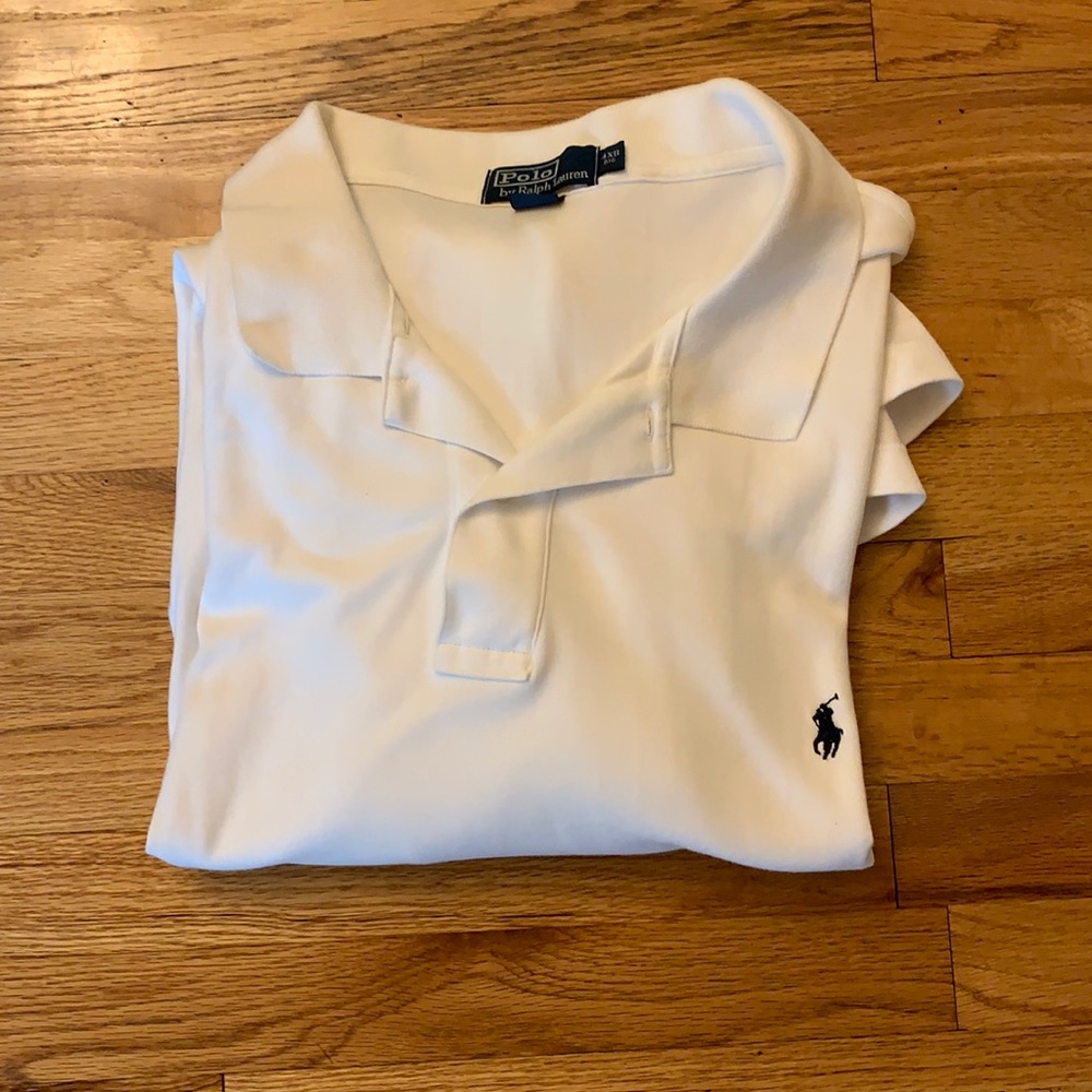 Big and Tall - Polo by Ralph Lauren- white - 4XB